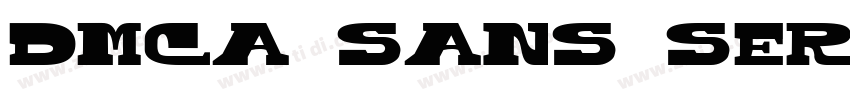 DMCA Sans Serif Semi字体转换 DMCA Sans Serif Semi字体转换
